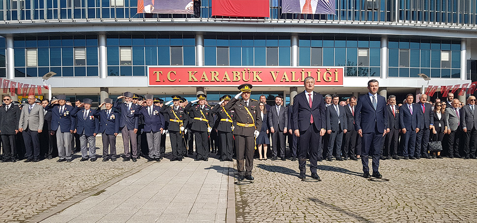 Karabük’te 29 Ekim kutlamaları başladı